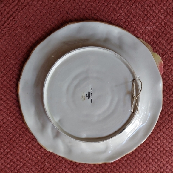 Vintage 90s Fitz & Floyd Huntington Classics Decorative Handcrafted Plate - Picture 2 of 4